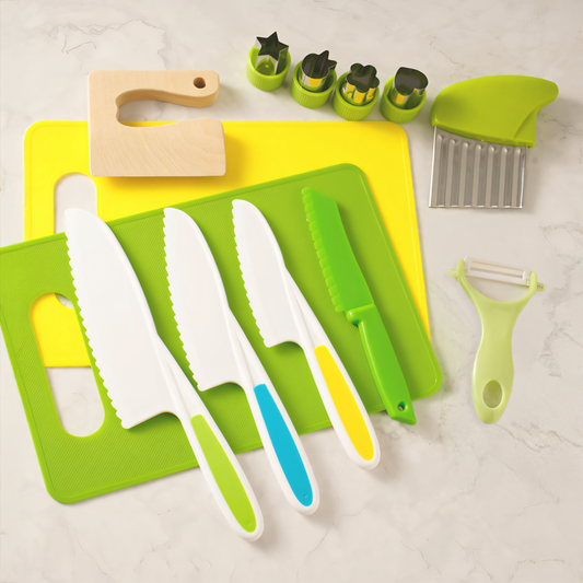 KitchenBuddy™: Anti-Cut Tools for Confident Little Cooks